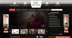 Desktop Screenshot of giaydantuongre.com.vn